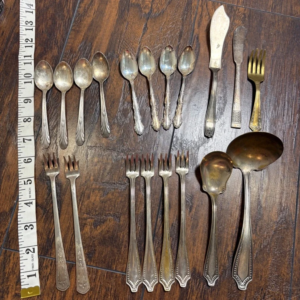 Monroe Silver Co. mixed lot